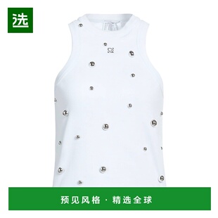 1h可退 香港直邮Giuseppe Di Morabito 女士 上衣 white白色 舒适