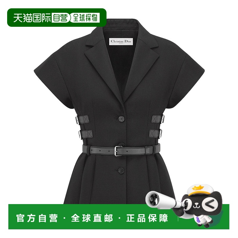 香港直邮Dior 翻领短袖西装外套 521V67A1758新款