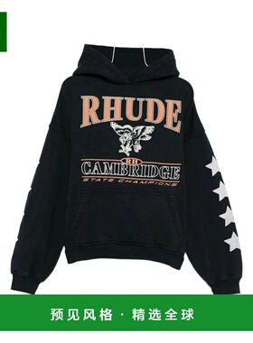 香港直邮RHUDE 男士针织衫 RHPF25HO100120027 AW2025 黑色