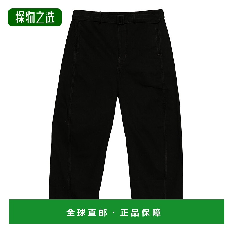 1h可退 香港直邮Lemaire 男士 LEMAIRE 黑色牛仔裤 PA326LD105599