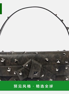 1h可退 香港直邮Acne Studios 艾克妮 女士 Musubi 铆钉皮革肩包