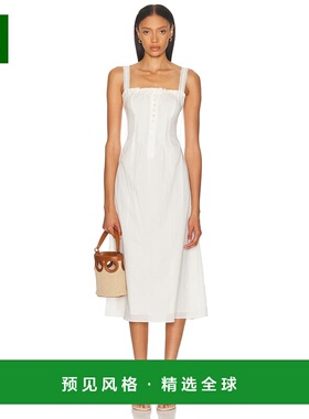 香港直邮Staud 女士 Matilde 连衣裙 R25P2173VL white白色 舒适