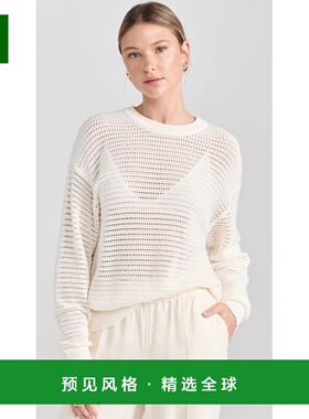 1h可退 香港直邮VARLEY 女士 Kershaw 卫衣 beige米色 舒适时尚