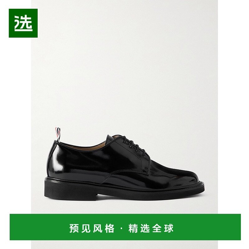 香港直邮Thom Browne 汤姆·布朗 男士 Uniform 光面皮质德比鞋 M