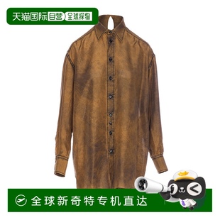 衬衫 margiela 女士 真丝长袖 欧洲直邮mm6 1小时内可退 maison