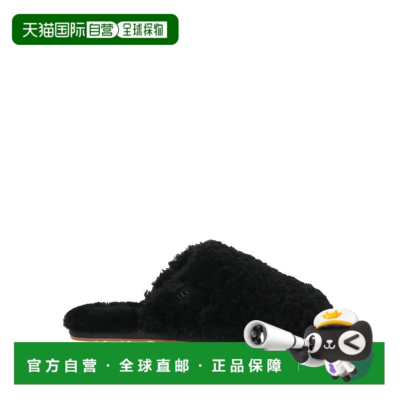 1h可退 香港直邮Ugg 女士 Slides 便鞋 black黑色 舒适时尚