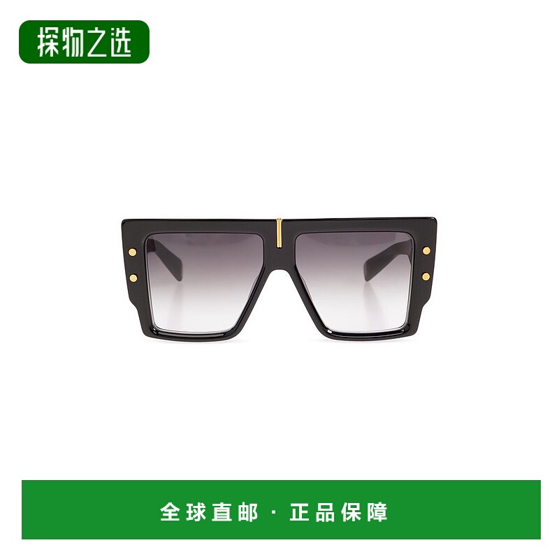 香港直邮Balmain 巴尔曼 女士 Eyewear 方格太陽眼鏡 BPS144A570