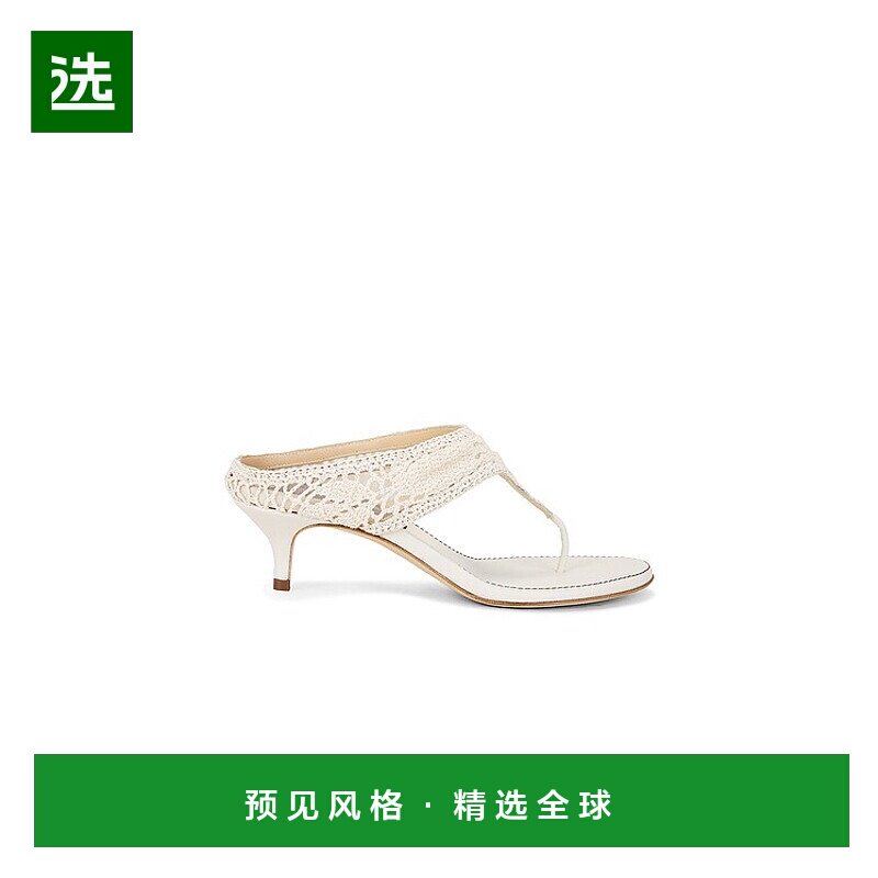 1h可退 香港直邮magda butrym 女士 Thing 钩编鞋跟高跟鞋 514725