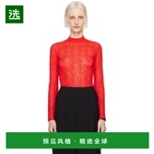 美国直邮 T恤 Marine 1h可退 Serre 红月钻石长袖 女装 女士精