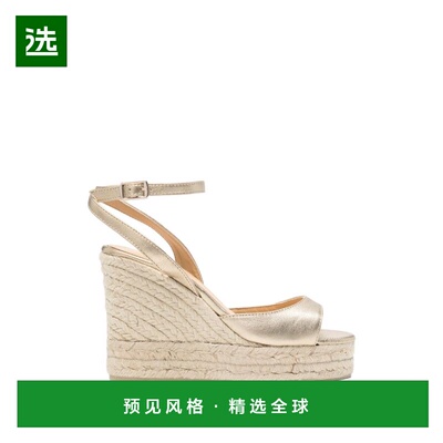 1h可退 香港直邮CastaÑer 女士 Castaner 金色平底鞋 BROOK8ED118
