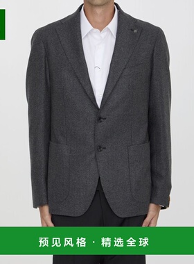 1h可退 香港直邮Tagliatore 男士 羊毛羊绒夹克 1SMC22K220014EN8