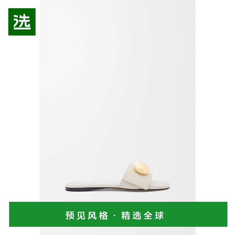 1h可退 欧洲直邮LOEWE (2025新品) Mules Pebble en cuir de veau