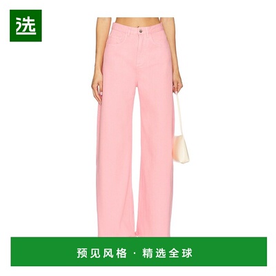 1h可退 香港直邮MARQUES' ALMEIDA 女士 Trousers 斜纹布男友风牛