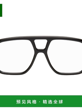 1h可退 香港直邮LOEWE 罗意威 男士 黑色 Aviator Slim 眼镜 LW50