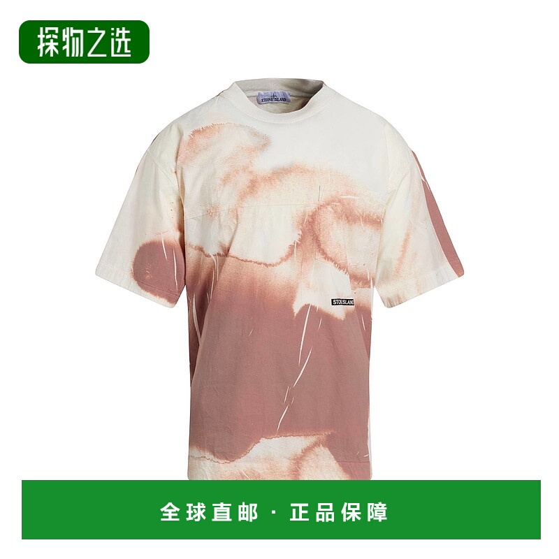 香港直邮Stone Island 石头岛 男士 T恤 beige米色 舒适时尚