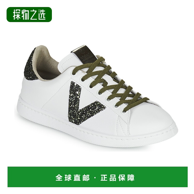 欧洲直邮Victoria  TENIS PIEL 女士鞋子低帮板鞋 1125244-MUSGO=