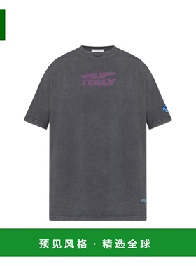 香港直邮ICEBERG 男士T恤 25II1P0F07086026335 AW2025 灰色