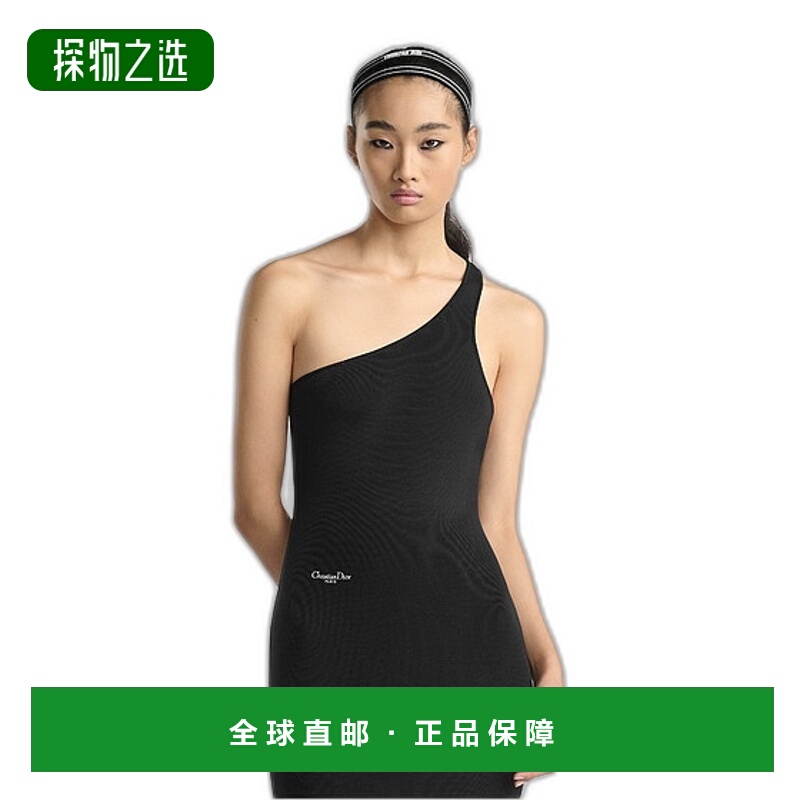 欧洲直邮DIOR (2025新品) Robe mi-longue asymétrique迪奥