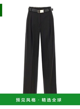 香港直邮Max Mara 阔腿休闲裤 羊毛阔腿裤西装裤6136065106