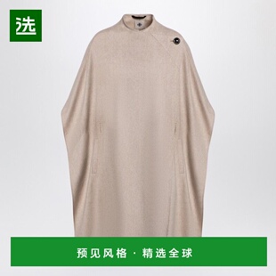 1h可退 香港直邮THE GARMENT 女士 浅褐色羊毛混纺披肩 20900WO00