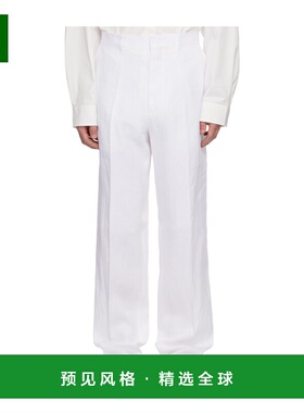 1h可退 香港直邮MOSCHINO 男士休闲裤 251ZZA030502240002WHITE S