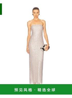 1h可退 香港直邮Simkhai 女士 Xyla 礼服 5251138BS grey灰色 舒