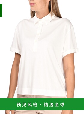 香港直邮Gran Sasso 女士衬衫 6028280500003 SS2026 白色 POLO