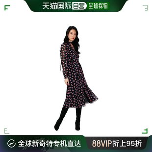 Von 香港直邮Diane 连衣裙 V领长袖 DVFDL4R040 Furstenberg