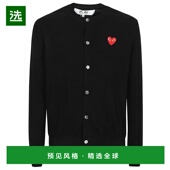 DES AXN0071 GARCONS 香港直邮COMME 男士 针织衫 AW2025 黑色