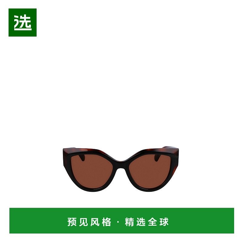 香港直邮Salvatore Ferragamo 几何框太阳镜 51H004