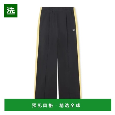 香港直邮KENZO 女士休闲裤 FG52PA5034IH99J SS2026 黑色 松紧腰