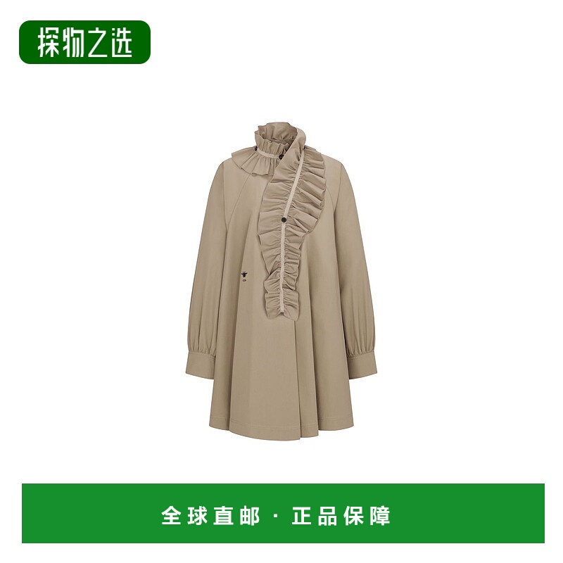 1h可退 欧洲直邮DIOR 迪奥 25秋冬  DIOM9384BEI 女士 连衣裙