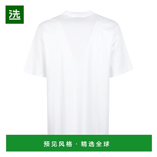 香港直邮STUSSY 男士T恤 19051071201 SS2025 白色 短袖T恤