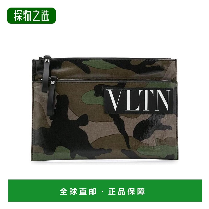 【99新未使用】香港直邮Valentino VLTN迷彩手拿包 QY0B0697PFQ