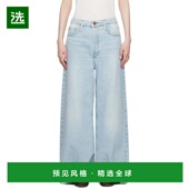 蓝色 Baggy 1h可退 Low FRAME Leg Wide 美国直邮 牛仔裤