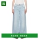蓝色 Baggy 1h可退 Low FRAME Leg Wide 美国直邮 牛仔裤