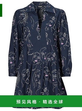 欧洲直邮Desigual 多思奇格 女装 秋冬 短连衣裙 VEST LOUISVILLE