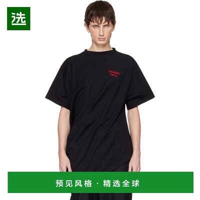 1h可退 香港直邮Charles Jeffrey Loverboy 男士 黑色 Topsy Turv