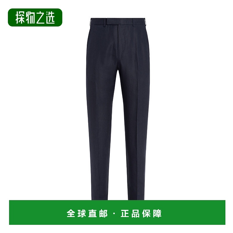 香港直邮Zegna 腰带环休闲裤 973F09A977T
