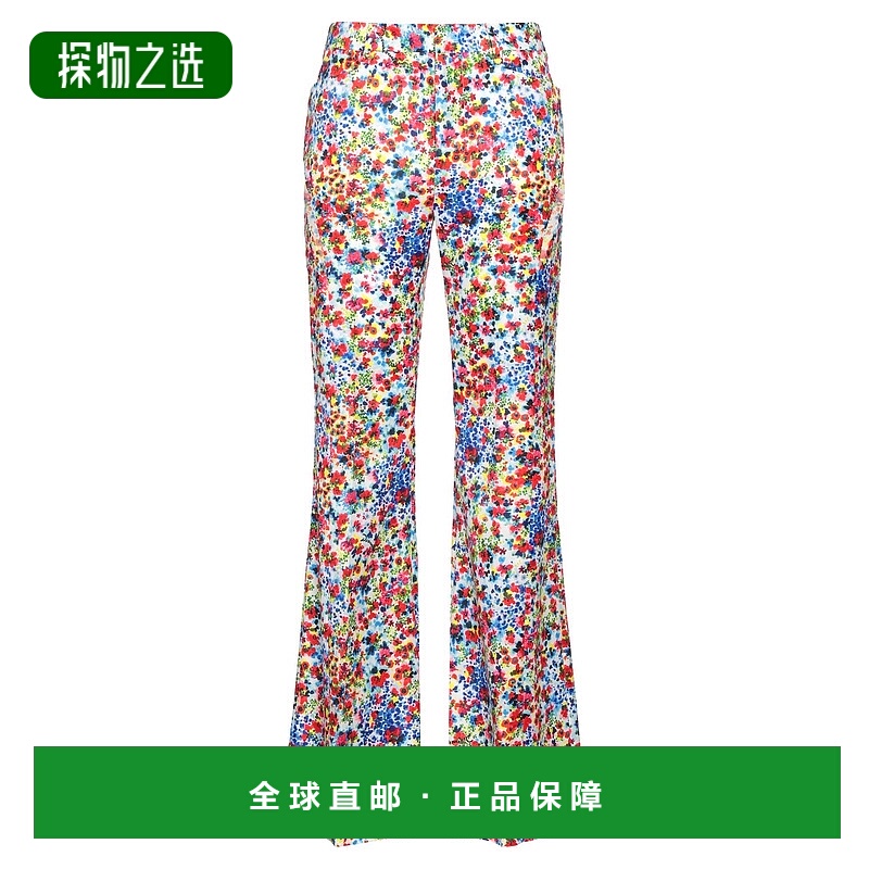 香港直邮Dsquared2 二次方 女士 休闲长裤 white白色 舒适时尚