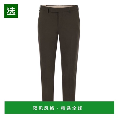 1h可退 香港直邮pt01 男士 DIECI 弹力初剪羊毛裤子 COAFX0Z00FWD