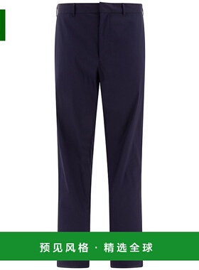 1h可退 香港直邮Prada 普拉达 男士 府绸棉质裤子 SPG29S18212VC