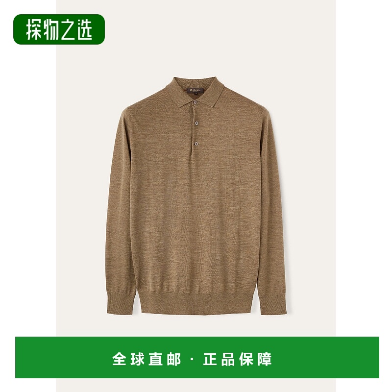 欧洲直邮LORO PIANA 25秋冬 FAI2551_H0BF 男士 长袖Polo Loro Pi