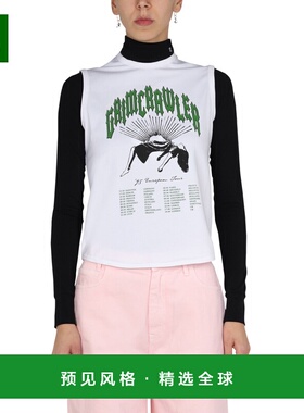 1h可退 香港直邮Raf Simons 拉夫·西蒙 女士 印花上衣 221W145A1