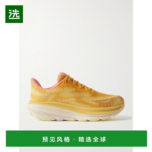 1h可退 香港直邮Hoka One One 女士 Clifton 9 GTX TS 橡胶边网纱