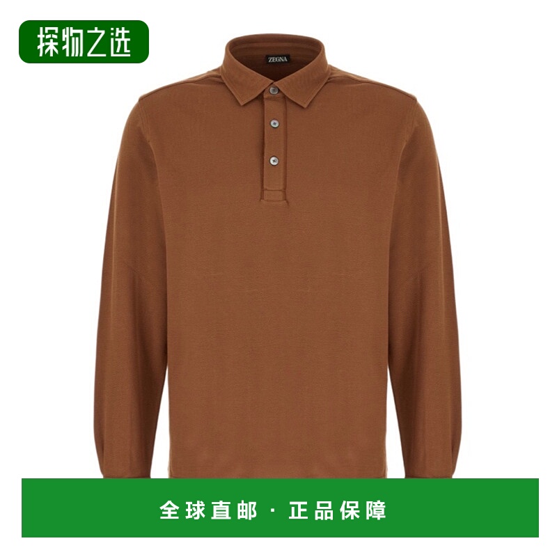 香港直邮Zegna 长袖Polo衫 G713UG392A2