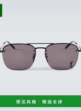 1h可退 香港直邮Saint Laurent 圣罗兰 男士 SL 309 M 飞行员太阳