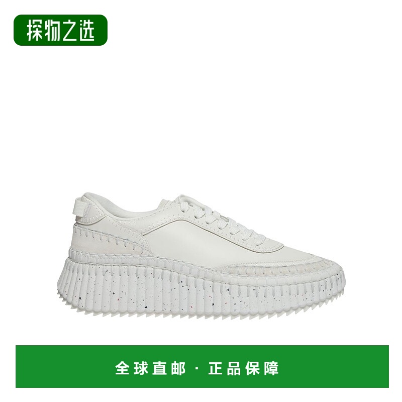 香港直邮Chloe 圆头运动鞋 CHL74UM4