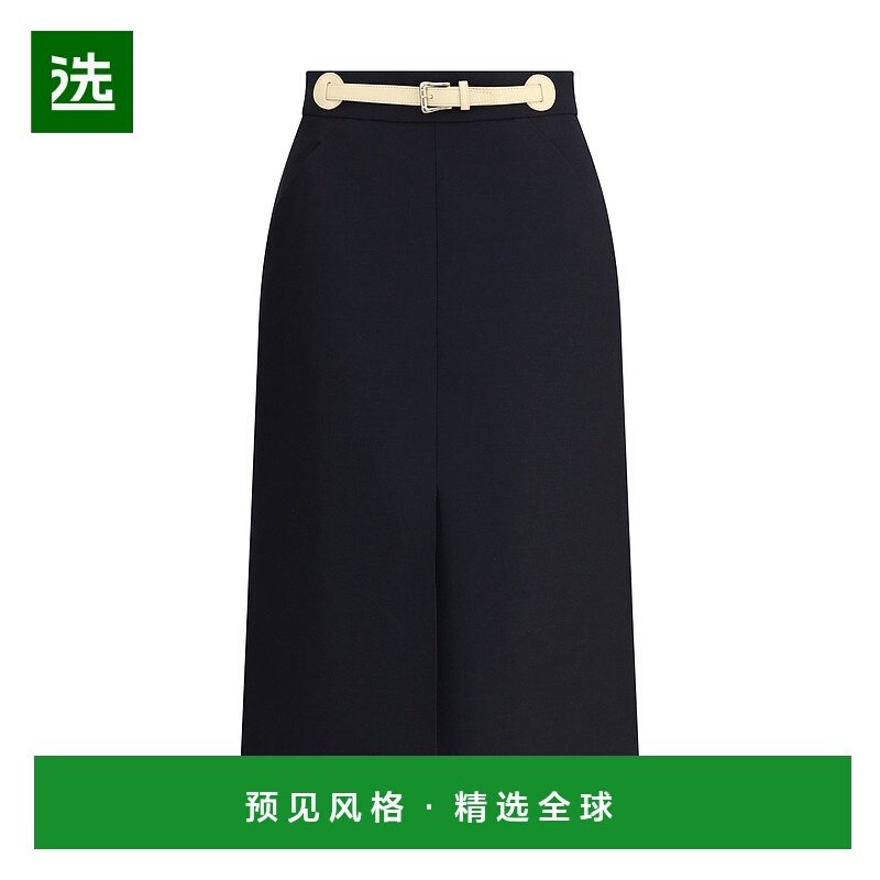 1h可退 香港直邮Valentino 华伦天奴 女士 中长半身裙 7B3RADM51C