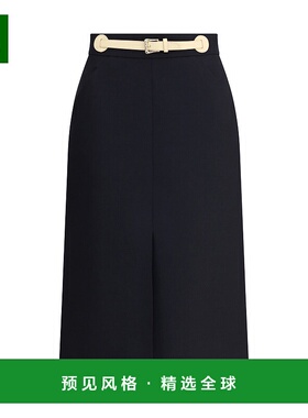 1h可退 香港直邮Valentino 华伦天奴 女士 中长半身裙 7B3RADM51C